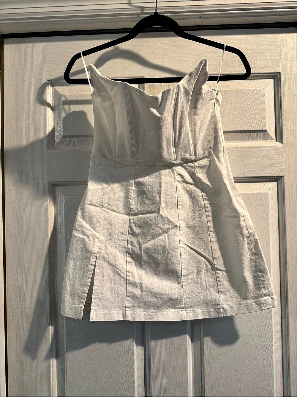Selfie Leslie Renaissance Corset Mini Dress White L